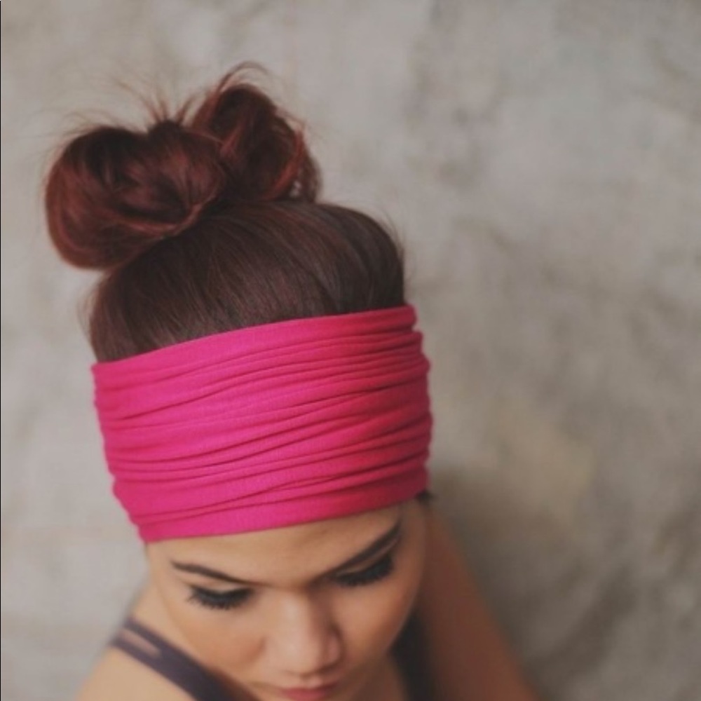 NWT candy colored yoga cotton sweat band - Picture 6 of 7